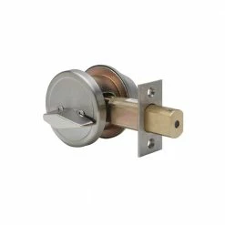 Copper Creek Single Cylinder Satin Stainless Grade 2 Deadbolt