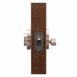 Copper Creek Comtemporary Round Single Cylinder Satin Stainless Deadbolt -Copper Creek Shop copper creek deadbolts dbr2410ss 4f 1000