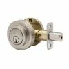 Copper Creek Comtemporary Round Double Cylinder Satin Stainless Deadbolt -Copper Creek Shop copper creek deadbolts dbr2420ss 64 1000