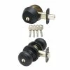 Copper Creek Colonial Black Entry Door Knob with Deadbolt 2 Copper Creek Colonial Black Entry Door Knob with Deadbolt -Copper Creek Shop copper creek door lock combo packs ckdb141bc 64 1000