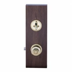 Copper Creek Colonial Polished Brass Entry Door Knob with Deadbolt -Copper Creek Shop copper creek door lock combo packs ckdb141pb 1f 1000