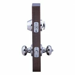 Copper Creek Colonial Polished Stainless Entry Door Knob with Deadbolt 8 Copper Creek Colonial Polished Stainless Entry Door Knob with Deadbolt -Copper Creek Shop copper creek door lock combo packs ckdb141ps 4f 1000