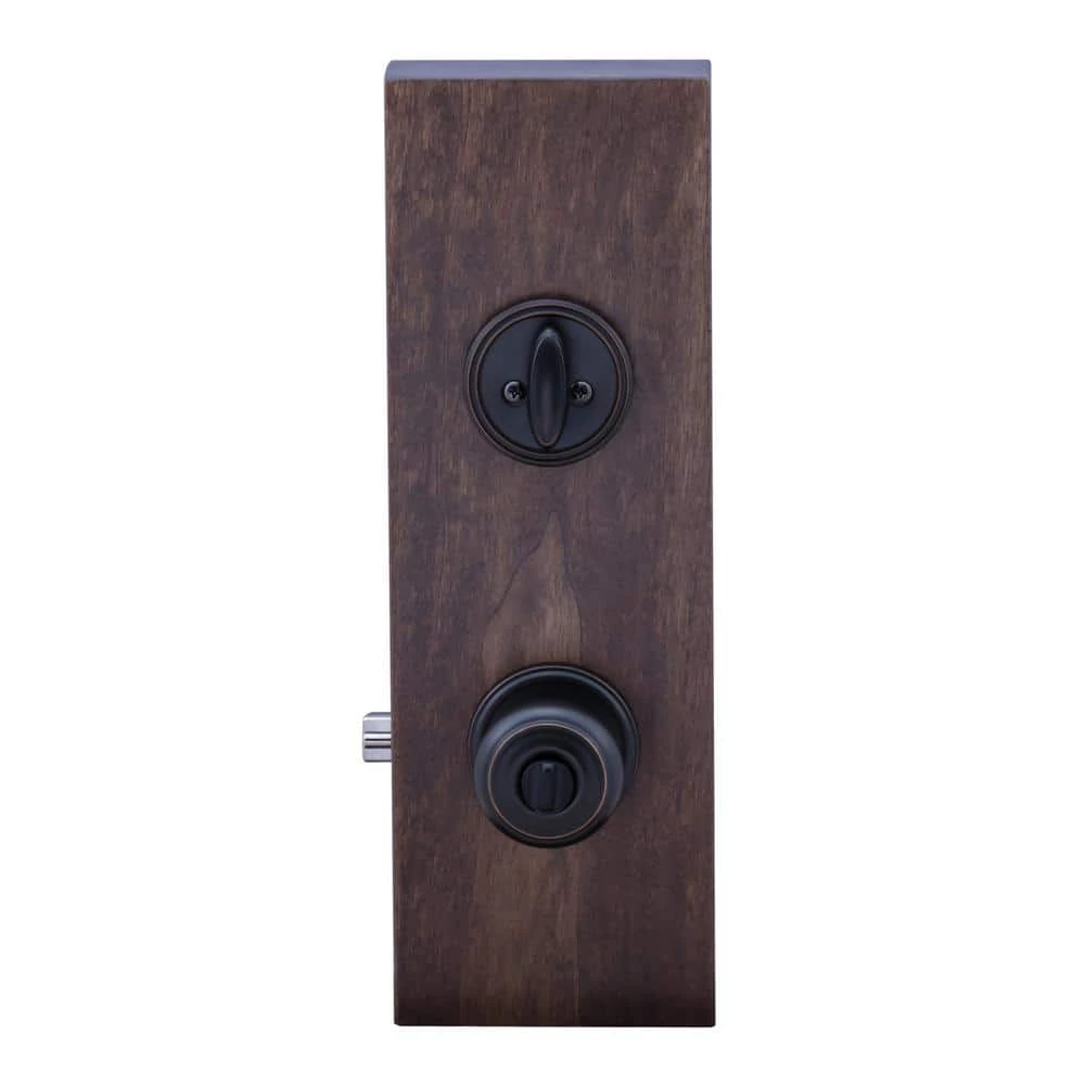 Copper Creek Colonial Tuscan Bronze Entry Door Knob with Deadbolt 6 Copper Creek Colonial Tuscan Bronze Entry Door Knob with Deadbolt - Image 4