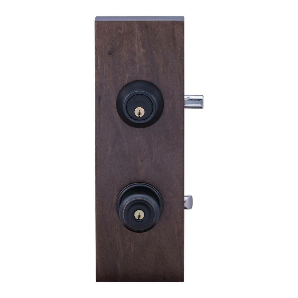 Copper Creek Colonial Tuscan Bronze Entry Door Knob with Deadbolt 4 Copper Creek Colonial Tuscan Bronze Entry Door Knob with Deadbolt - Image 2