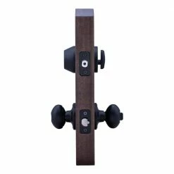 Copper Creek Colonial Black Entry Door Knob with Deadbolt -Copper Creek Shop copper creek door lock combo packs ekdb141bc 4f 1000