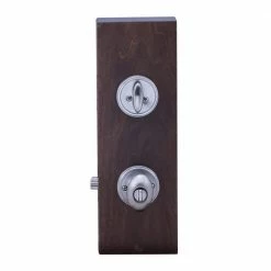 Copper Creek Colonial Satin Stainless Entry Door Knob with Deadbolt -Copper Creek Shop copper creek door lock combo packs ekdb141ss 1f 1000