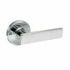 Copper Creek Craftsman Remi Polished Stainless Dummy Door Lever with Round Rosette -Copper Creek Shop copper creek dummy door handles rl2290ps rnd 64 1000