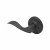 Copper Creek Wave Black Dummy Door Lever 2 Copper Creek Wave Black Dummy Door Lever -Copper Creek Shop copper creek dummy door handles wl2290lhbc 64 1000