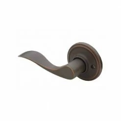 Copper Creek Wave Tuscan Bronze Dummy Lockset Door Lever