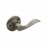 Copper Creek Wave Antique Nickel Dummy Door Lever -Copper Creek Shop copper creek dummy door handles wl2290rhan 64 1000
