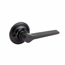 Copper Creek Contemporary Zane Black Dummy Door Lever