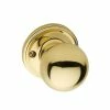 Copper Creek Ball Polished Brass Dummy Door Knob -Copper Creek Shop copper creek dummy door knobs bk2090pb 64 1000