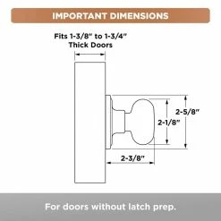 Copper Creek Colonial Black Dummy Door Knob 11 Copper Creek Colonial Black Dummy Door Knob -Copper Creek Shop copper creek dummy door knobs ck2090bc 44 1000