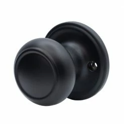 Copper Creek Colonial Black Dummy Door Knob