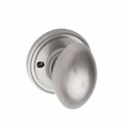Copper Creek Egg Satin Stainless Dummy Door Knob
