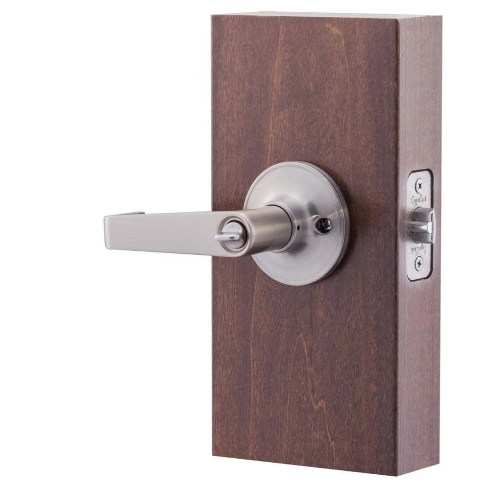 Copper Creek Avery Satin Stainless Keyed Entry Door Handle 6 Copper Creek Avery Satin Stainless Keyed Entry Door Handle - Image 4