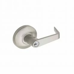 Copper Creek Avery Satin Stainless Exterior Trim Keyed Entry Door Handle