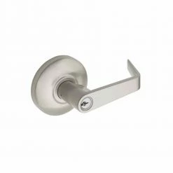 Copper Creek Avery Satin Stainless Exterior Trim Storeroom Exit Door Lever