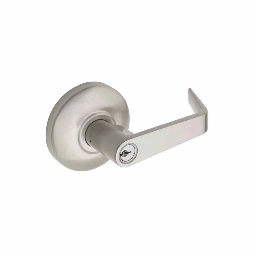 Copper Creek Avery Satin Stainless Exterior Trim Storeroom Exit Door Lever 3 Copper Creek Avery Satin Stainless Exterior Trim Storeroom Exit Door Lever