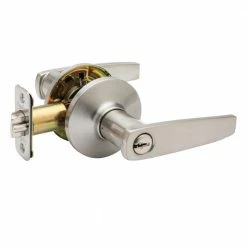 Copper Creek Daley Satin Stainless Keyed Entry Door Handle