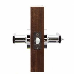 Copper Creek Craftsman Remi Polished Stainless Keyed Entry Door Handle with Round Rosette -Copper Creek Shop copper creek entry door handles rl2240ps rnd 4f 1000