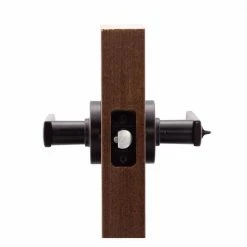 Copper Creek Craftsman Remi Tuscan Bronze Keyed Entry Door Handle with Round Rosette -Copper Creek Shop copper creek entry door handles rl2240tb rnd 4f 1000