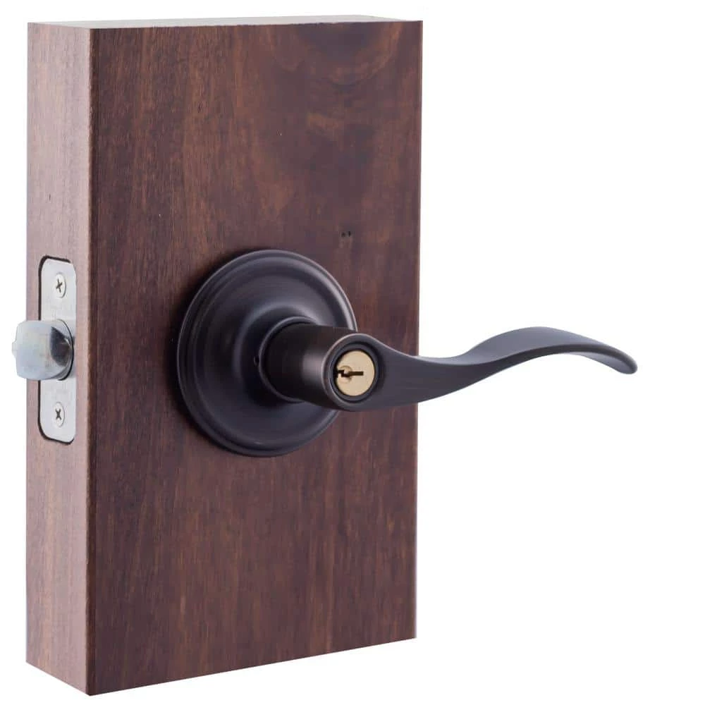 Copper Creek Waverlie Tuscan Bronze Entry Door Lever 4 Copper Creek Waverlie Tuscan Bronze Entry Door Lever - Image 2