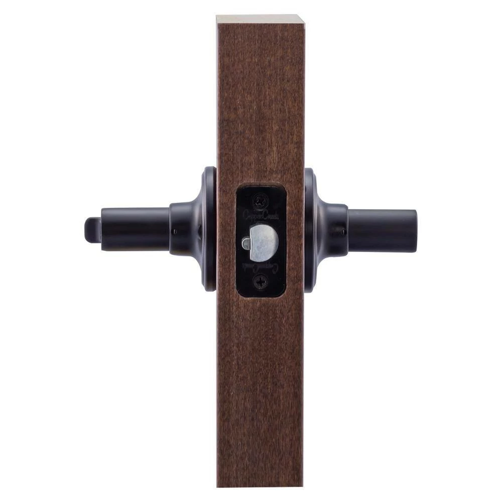 Copper Creek Contemporary Zane Black Keyed Entry Door Handle 5 Copper Creek Contemporary Zane Black Keyed Entry Door Handle - Image 3