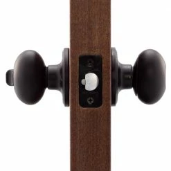 Copper Creek Egg Black Keyed Entry Door Knob -Copper Creek Shop copper creek entry door knobs ek2040bc 4f 1000