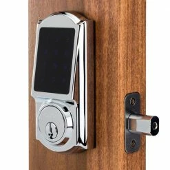 Copper Creek Heritage Z Wave Smart Home Polished Stainless Single Cylinder Electronic Deadbolt 8 Copper Creek Heritage Z Wave Smart Home Polished Stainless Single Cylinder Electronic Deadbolt -Copper Creek Shop copper creek keyless deadbolts dbzh3410ps 4f 1000