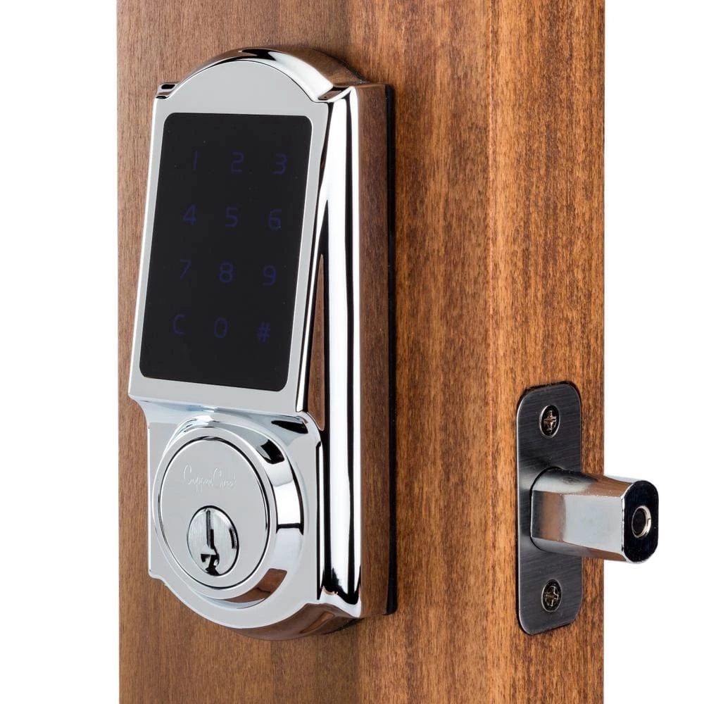 Copper Creek Heritage Z Wave Smart Home Polished Stainless Single Cylinder Electronic Deadbolt 5 Copper Creek Heritage Z Wave Smart Home Polished Stainless Single Cylinder Electronic Deadbolt - Image 3