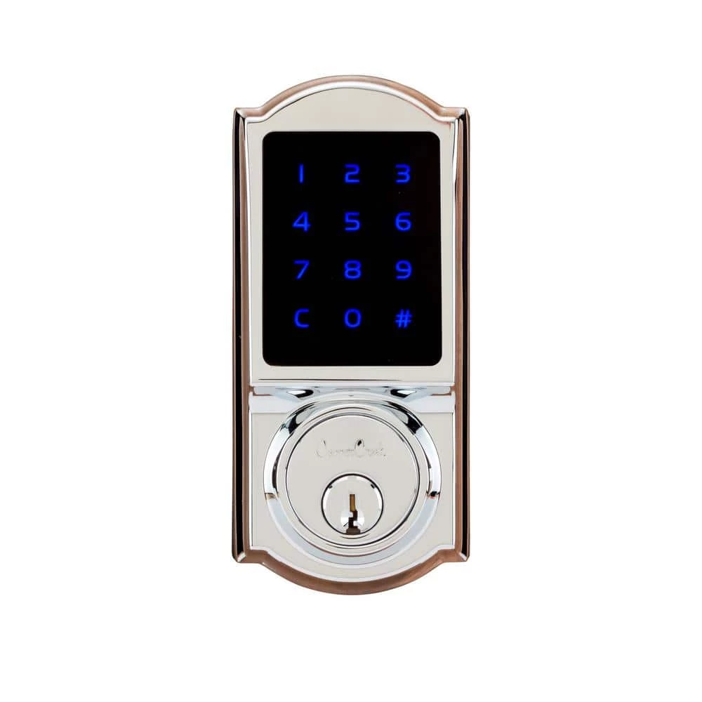 Copper Creek Heritage Z Wave Smart Home Polished Stainless Single Cylinder Electronic Deadbolt 3 Copper Creek Heritage Z Wave Smart Home Polished Stainless Single Cylinder Electronic Deadbolt