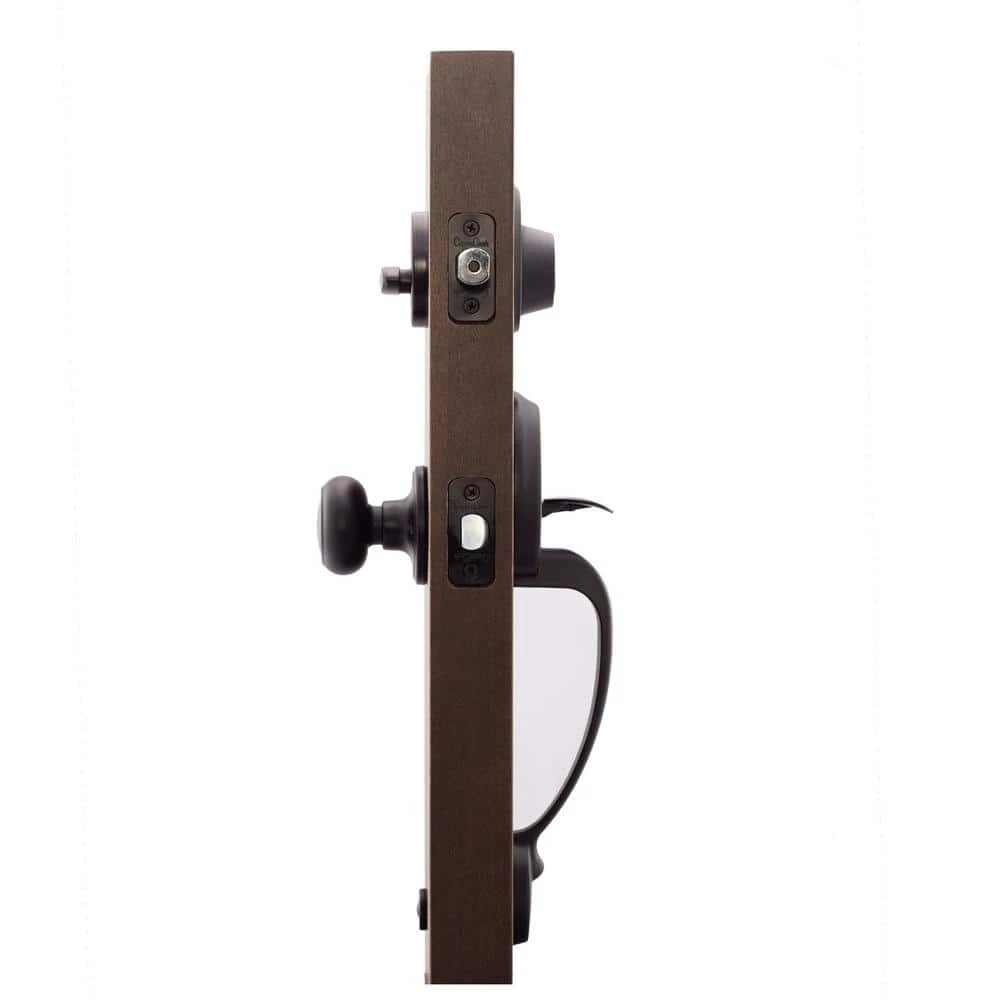 Copper Creek Colonial Black Door Handleset and Colonial Knob Trim 5 Copper Creek Colonial Black Door Handleset and Colonial Knob Trim - Image 3