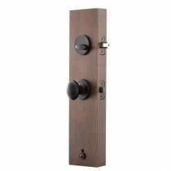 Copper Creek Colonial Black Door Handleset and Egg Knob Trim 10 Copper Creek Colonial Black Door Handleset and Egg Knob Trim -Copper Creek Shop copper creek knob handlesets cz2610xek bc 1f 1000