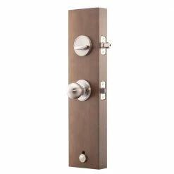Copper Creek Fashion Satin Stainless Door Handleset and Ball Knob Trim 10 Copper Creek Fashion Satin Stainless Door Handleset and Ball Knob Trim -Copper Creek Shop copper creek knob handlesets fz2610xbk ss 1f 1000