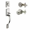 Copper Creek Fashion Satin Stainless Door Handleset and Ball Knob Trim 1 Copper Creek Fashion Satin Stainless Door Handleset and Ball Knob Trim -Copper Creek Shop copper creek knob handlesets fz2610xbk ss 64 1000