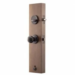 Copper Creek Heritage Tuscan Bronze Door Handleset and Ball Knob Trim -Copper Creek Shop copper creek knob handlesets hz2610xbk tb 1f 1000