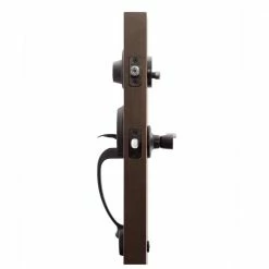 Copper Creek Mid Century Modern Black Door Handleset with Left Hand Scandinavian Handle Trim 9 Copper Creek Mid Century Modern Black Door Handleset with Left Hand Scandinavian Handle Trim -Copper Creek Shop copper creek lever handlesets cz2610xkll bc 4f 1000