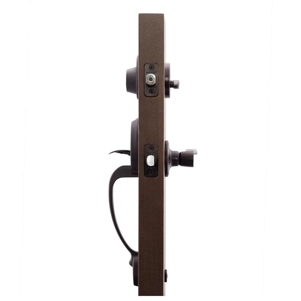 Copper Creek Mid Century Modern Black Door Handleset with Left Hand Scandinavian Handle Trim 5 Copper Creek Mid Century Modern Black Door Handleset with Left Hand Scandinavian Handle Trim - Image 3