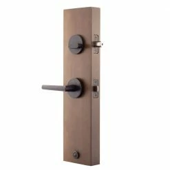Copper Creek Colonial Tuscan Bronze Door Handleset and Modern Handle Trim 10 Copper Creek Colonial Tuscan Bronze Door Handleset and Modern Handle Trim -Copper Creek Shop copper creek lever handlesets cz2610xml tb 1f 1000