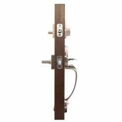 Copper Creek Colonial Satin Stainless Door Handleset and Verona Handle Trim -Copper Creek Shop copper creek lever handlesets cz2610xvl ss 4f 1000