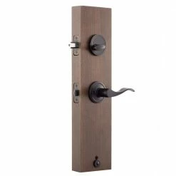 Copper Creek Colonial Black Door Handleset and Waverlie Handle Trim 10 Copper Creek Colonial Black Door Handleset and Waverlie Handle Trim -Copper Creek Shop copper creek lever handlesets cz2610xwll bc 1f 1000