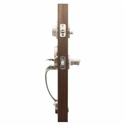 Copper Creek Colonial Satin Stainless Door Handleset and Waverly Handle Trim 9 Copper Creek Colonial Satin Stainless Door Handleset and Waverly Handle Trim -Copper Creek Shop copper creek lever handlesets cz2610xwll ss 4f 1000