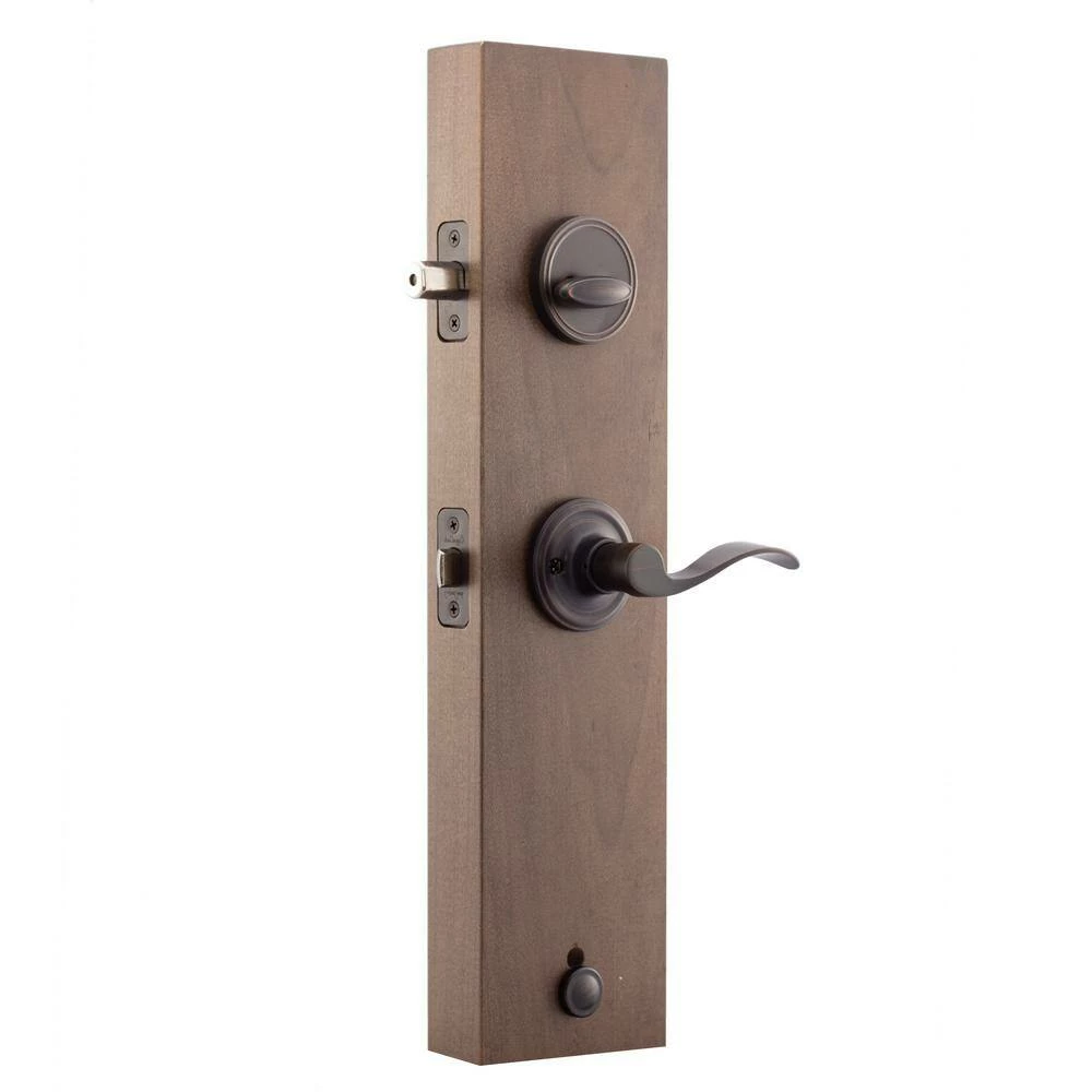Copper Creek Colonial Tuscan Bronze Door Handleset and Waverlie Handle Trim 6 Copper Creek Colonial Tuscan Bronze Door Handleset and Waverlie Handle Trim - Image 4