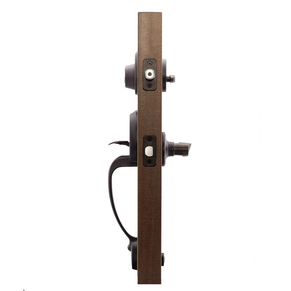 Copper Creek Colonial Tuscan Bronze Door Handleset and Waverlie Handle Trim 5 Copper Creek Colonial Tuscan Bronze Door Handleset and Waverlie Handle Trim - Image 3