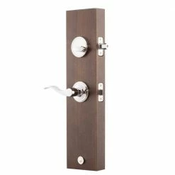 Copper Creek Colonial Polished Stainless Door Handleset and Waverlie Handle Trim 10 Copper Creek Colonial Polished Stainless Door Handleset and Waverlie Handle Trim -Copper Creek Shop copper creek lever handlesets cz2610xwlr ps 1f 1000