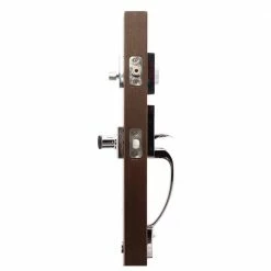 Copper Creek Craftsman Polished Stainless Door Handleset with Craftsman Handle Trim 9 Copper Creek Craftsman Polished Stainless Door Handleset with Craftsman Handle Trim -Copper Creek Shop copper creek lever handlesets fz2610xrl ps 4f 1000