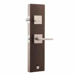 Copper Creek Fashion Satin Stainless Door Handleset and Verona Handle Trim -Copper Creek Shop copper creek lever handlesets fz2610xvl ss 1f 1000