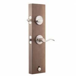 Copper Creek Fashion Satin Stainless Door Handleset and Waverlie Handle Trim 10 Copper Creek Fashion Satin Stainless Door Handleset and Waverlie Handle Trim -Copper Creek Shop copper creek lever handlesets fz2610xwll ss 1f 1000