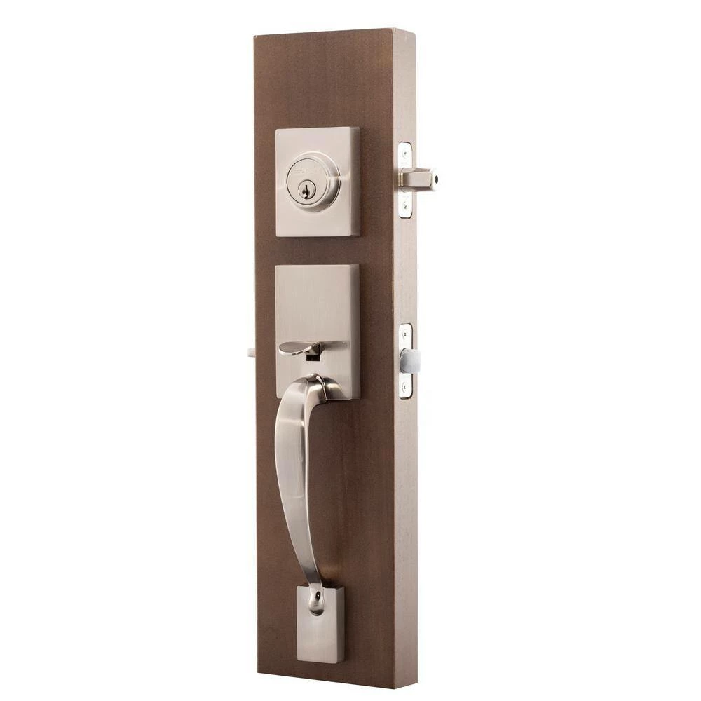 Copper Creek Fashion Satin Stainless Door Handleset and Waverlie Handle Trim 4 Copper Creek Fashion Satin Stainless Door Handleset and Waverlie Handle Trim - Image 2